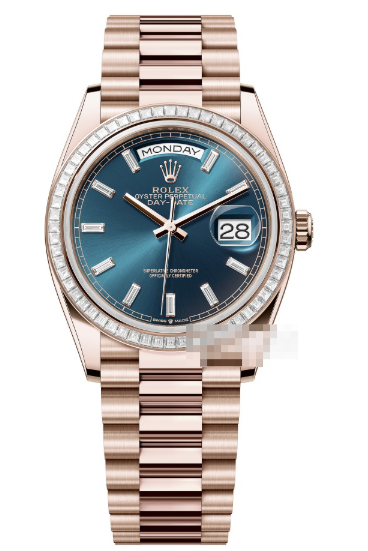 ROLEX DAY-DATE M128395TBR-0032、プレスティージュと比類なき輝きが共存する、頂点の証明